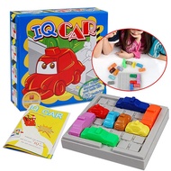 Montessori Toys Racing Break IQ Car Game Car Puzzle Toy Creative Plastic Rush Hour Logic Game Boy Ch