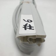 Refrigerator door rubber number 6 slip combination
