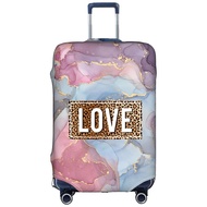 [Msia Stock] 18-32 Inch Travel Suitcase Protective Cover Elastic Luggage Cover Pelindung Bagasi leop