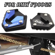 Motorcycle Accessories Aluminum Kickstand Pad Enlarger Extension Foot Side Stand Plate Pedal For BMW