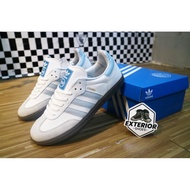 Sepatu Adidas Samba White Blue