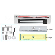 DC12V Electromagnetic Lock 180KG/350lbs Electric Magnetic Lock Waterproof Electronic Door Locks 60KG