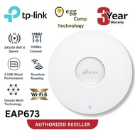 TP-Link Omada EAP673 AX5400 Ceiling Mount WiFi 6 Access Point