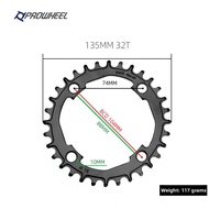 Positive Negative Teeth Chainring 104BCD