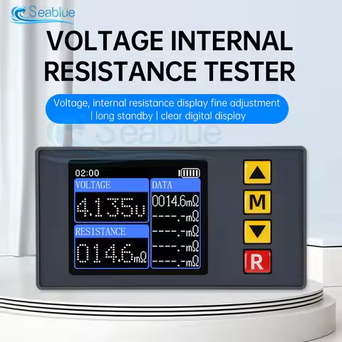 High-Precision TS457 Lithium Battery Internal Resistance Tester DC5V Four-Line 18650 Dry Battery Qua