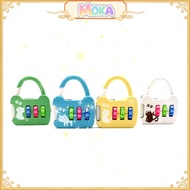 MOKA Padlock for Luggage, Locker, Diary, etc. Cute Cartoon Characters Adorable Numeric System MKA219