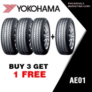 Yokohama 165/65R13 77T AE01 Quality Passenger Car Radial Tire BUY 3 GET 1 FREE