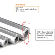 {dfthg} 316L stainless steel tube BA pipe OD6mm to 20mm  seamless Bright Annealed tube Sanitary pipe