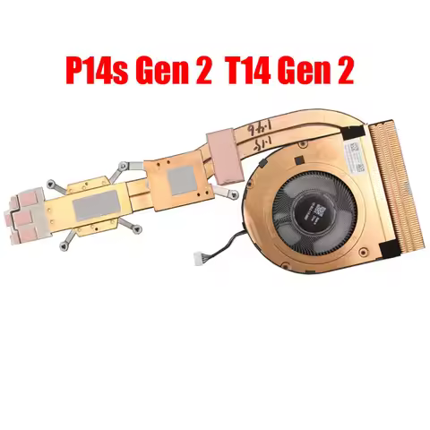 Laptop CPU FAN&Heatsink For Lenovo For ThinkPad P14s Gen 2 T14 Gen 2 5H40X89428 5H40X89429 5H40X8943