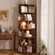 Mobile Bookcase Living Room Shelf Floor Can This Shelf Bookshelf Household Children Rotating Paintin