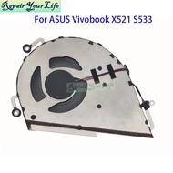 Notebook Cooler CPU Fan For ASUS Vivobook X521 S533 M533 X521FL X521IA X521EQ S533FA M533UA BAPA1005