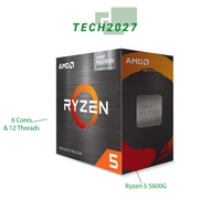 [AMD SALE] AMD Ryzen 5 5600G or 5600GT AM4 Processor