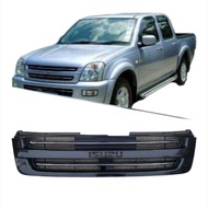 หน้ากระจัง Isuzu Dmax 2002 2003 ลาย 2WD สีดำ-มีเส้นชุบโครเมี่ยม มาร้านนี่จบในที่เดียว