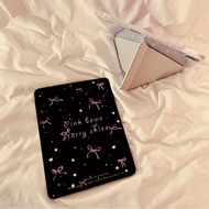 1pc Beautiful Double-Sided Painted Acrylic Transparent Crystal Backboard With A Starry Sky Bow Is Sh