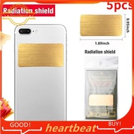 [Hot-Sale] 5PCS EMF Protection Cell Phone Anti Radiation Protector Sticker Negative Ions EMF Blocker