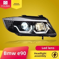 Antares | ชุดไฟหน้า BMW E90 พร้อมไฟเลี้ยว LED แบบไหล