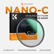 KNF Concept Lens Filter Nano-C Black Mist 1/2 Filter K&F Concept