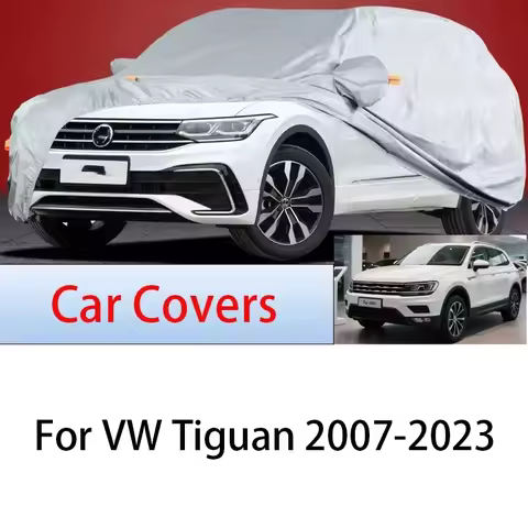 For VW Tiguan 2007-2023Outdoor Protection Full Car Covers Snow Cover Sunshade Waterproof Dustproof E
