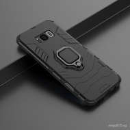 Samsung Galaxy S8 PLUS S8+ S8PLUS Phone Case Hard Armor Shockproof Casing Phone Stand Holder Magnetic Ring Bracket Stent Cover