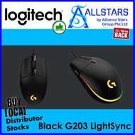 Logitech Black G203 LightSync Gaming Mouse (910-005790) (Warranty 2years with BanLeong)