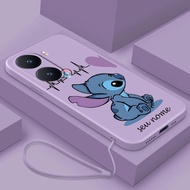 OPPO A6 5G A6 A6 x 5G A6x Love Stitch Name Custom Cover Candy Color Silicon Soft Case