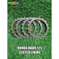 HONDA WAVE 125 CLUTCH LINING iPART BY MISHIBA RACING