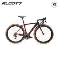 Alcott Ascari Ace Carbon Road Bike Glossy Burgundy Full Shimano Dura-Ace R9100 (54cm)