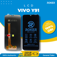 LCD TOUCHSCREEN VIVO Y91 Y91C Y93 Y93C Y95 Y1S LCD TS FULLSET ORIGINAL BY ROKER