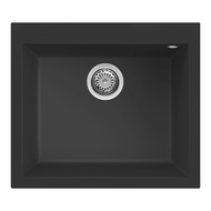 METRIX รุ่น KIN15BL อ่างล้างจาน 1 หลุม เนื้อแกรนิตสังเคราะห์ by MEX