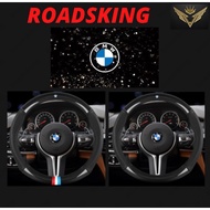BMW F10 G30 G20 E60 E90 E46 F32 F30 E39 Carbon Fiber Leather Steering Cover  X1 X2 X3 X5 X7 M2