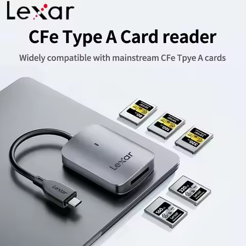 Original Lexar CFexpress Type A Card Reader USB 3.2 Gen 2 Type C/A Memory Card CFe A Card Reader