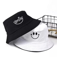 Women's BUCKET Hat BUCKET Hat Men's BUCKET Hat Embroidered SMILE BUCKET Hat