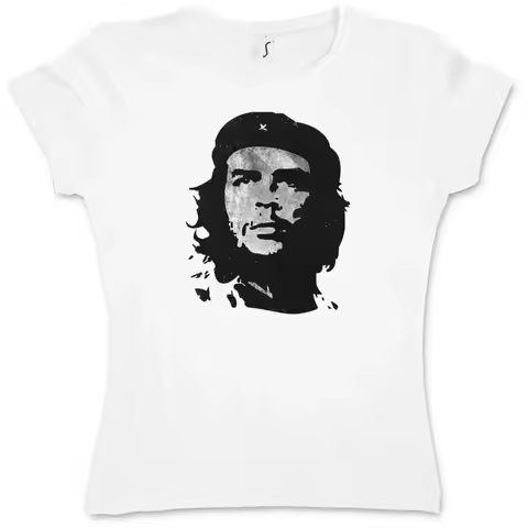 CLASSIC CHE GUEVARA PORTRAIT II GIRLIE SHIRT Fidel El Caballo Castro Cuba NEW