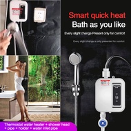 Small Mini Shower Kit Domestic Fast Water Heater Instantaneous Thermostatic Water Heater