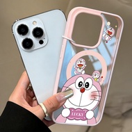 Doraemon bunga mobile phone case iPhone 17 16 15Pro max iPhone 14 Plus iPhone 11 12 Pro XR 5021CXK