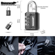 Rhinowalk TSA 3 Digit Combination Lock Security Tool Lock Customs Password Lock Suitcase Coded Lock 