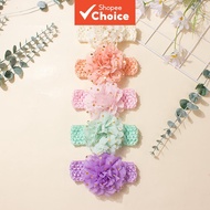 Cute Breathable Infant Baby Girl Hairbands Chiffon Floral Hair Accessory