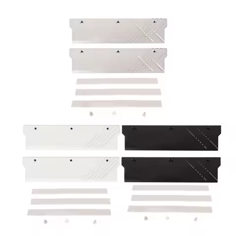 Computer Water Cooling Heatsink Aluminium Alloy Memory Cooling Heatsink DDR5 Memory Cooler