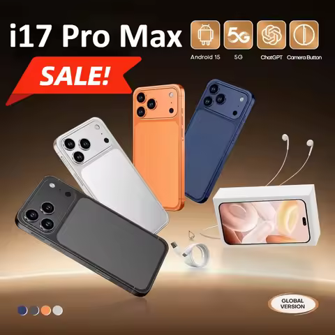 Cheap Silicone Protective Covers Used for i17 Pro Max 5G Mobile Cell Phones Accessories 7.3HD Cheap 