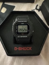 Casio 黑色膠戒指手錶