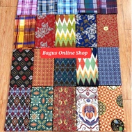 (Kain Batik Siap Jahit) Cotton Kain Halus Lembut Kain Sarung Batik Viral Borneo SARAWAK Halus Sutera