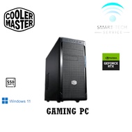 COOLER MASTER (i7-8th GEN) | SSD 480GB | RAM 32GB | WINDOWS 11 PRO DESKTOP GAMING PC