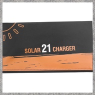 (DGHV) 21W Portable Solar Charger Solar Panel Solar Folding Bag Mobile Phone Emergency Dual Usb Outd