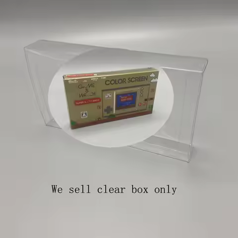 ZUIDID Protective PET box for Mario 35th Anniversary Game&Watch game console storage display