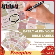 5 Sheet Bible Index Label Sticker Bible Index Tabs Bookmark Stickers Study Tool