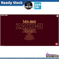 BANDAI PG 1/60 MS-06S Char's Zaku II MODEL KIT