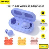 Awei T13 Pro Wireless Earbuds In-Ear Compatible V5.1 Bluetooth Earphones Bass Earbuds TWS Earphone W