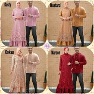 CE Couple Baju Pesta Kondangan/Baju Couple Lebaran Gida