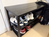 IKEA 鞋架+鞋凳