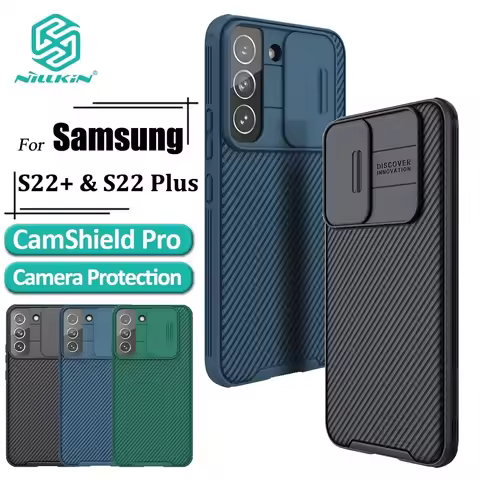 Nillkin CamShield Pro Case For Samsung Galaxy S22 S23 S24 Ultra S25 Edge FE S26 Plus A57 A37 A17 A56